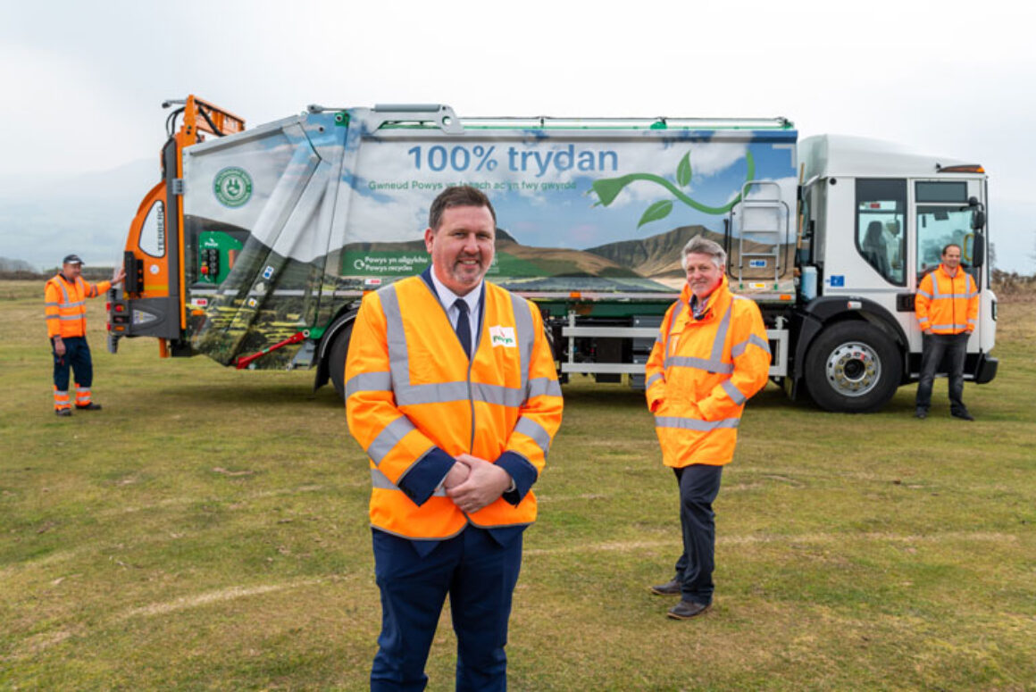 Powys Welcomes its First Electric Refuse Collection Vehicle
