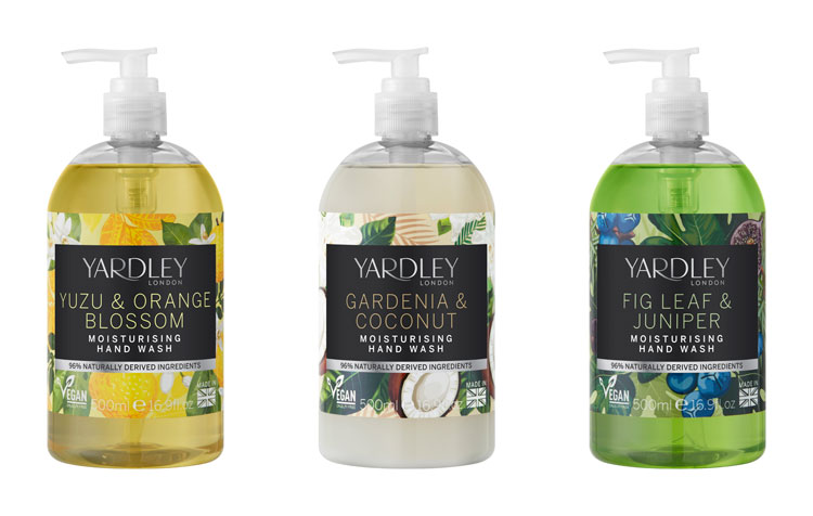 Botanical Hand Washes from Yardley London