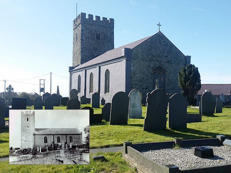Church of St Bride - Llansantffraed