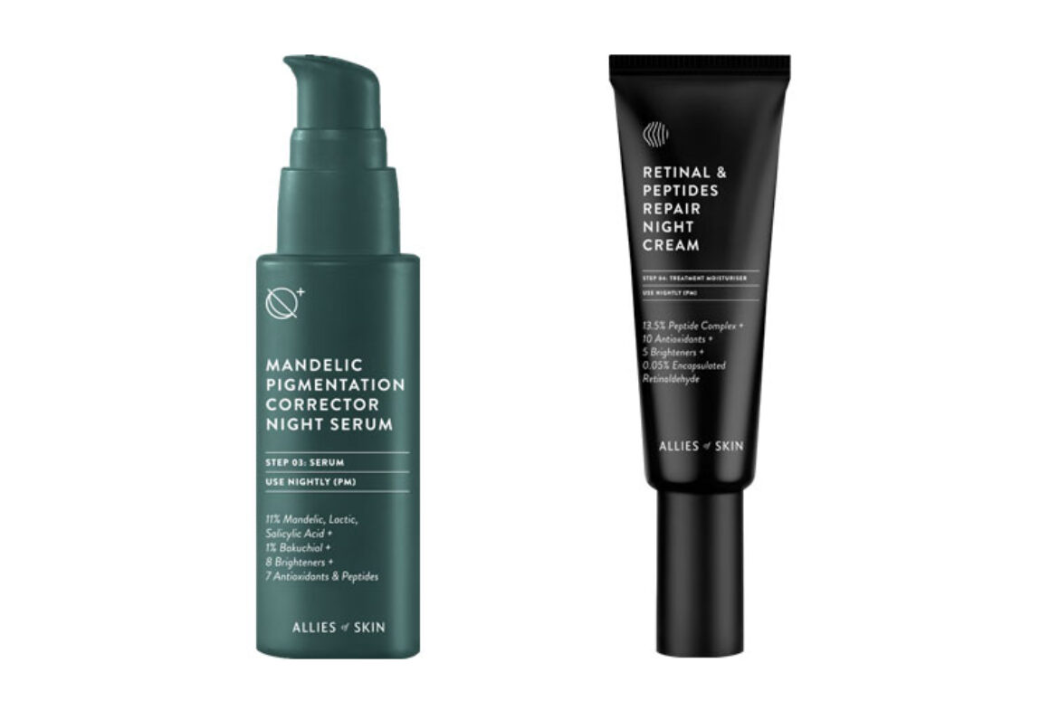 Night Serum & Night Cream from Allies of Skin