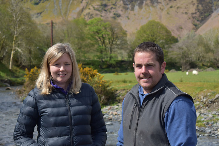 Lisa and Sion Roberts - Food production and looking after the environment