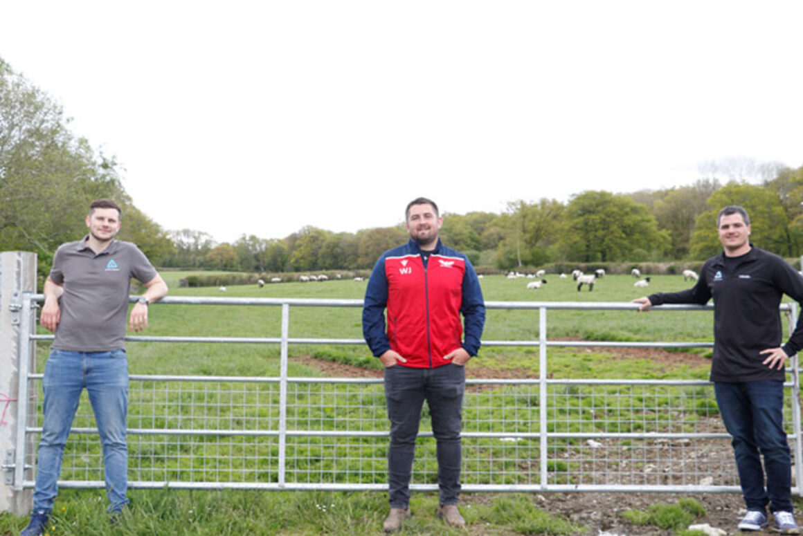 Wyn Jones Balances his Busy Schedule on the Farm and the Pitch