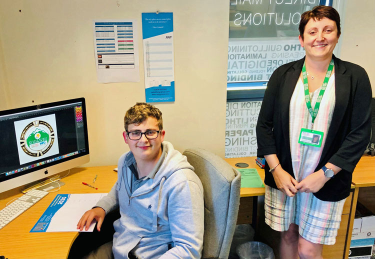 Print firm sponsors virtual Cambrian Way Path hike for Marie Curie