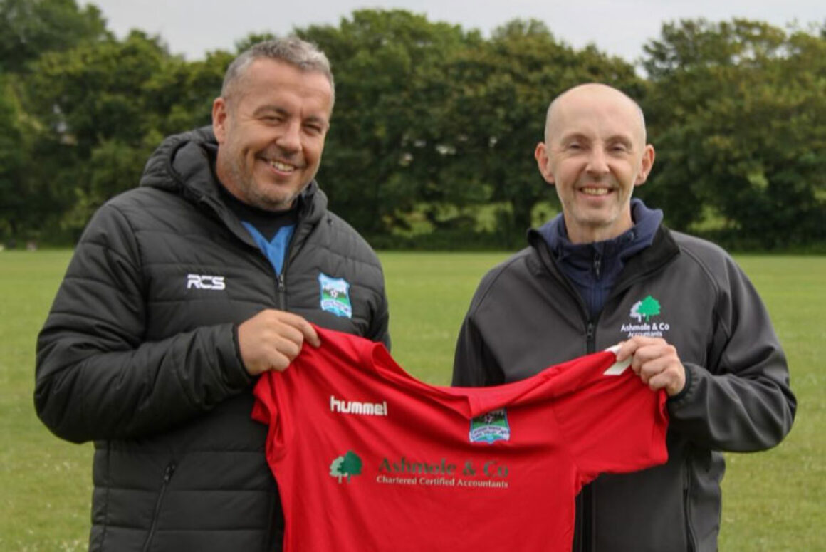 Ashmole & Co Delighted to Sponsor Local Football Team