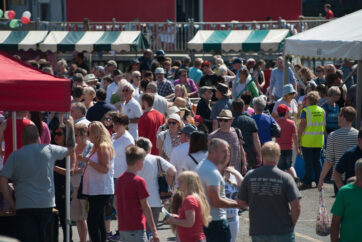 Cardigan River & Food Festival Crowd