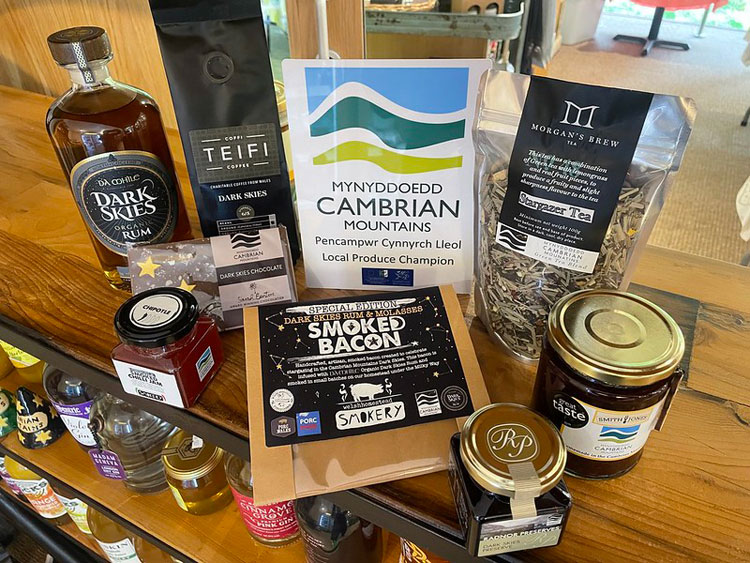 Astronomy meets gastronomy in the Cambrian Mountains of Wales