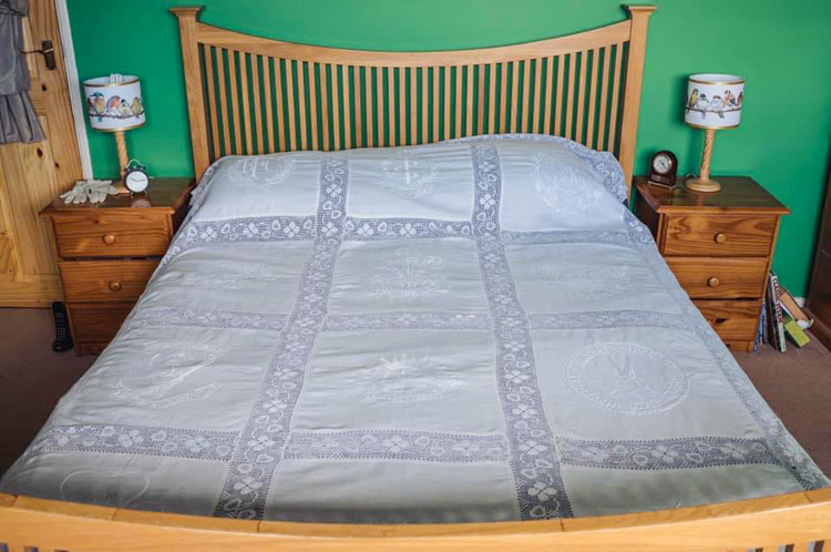 WW1 mystery bedspread
