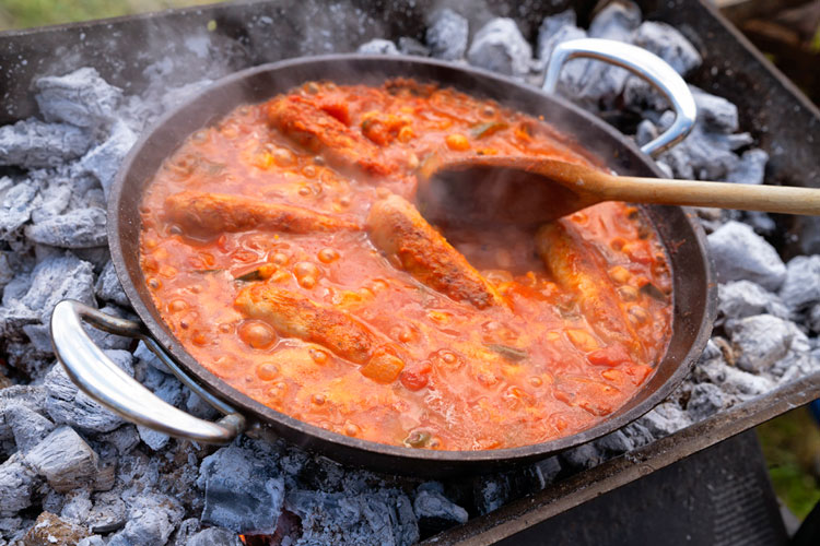 Britannia Cast Iron Skillet Frying Pan from Samuel Groves