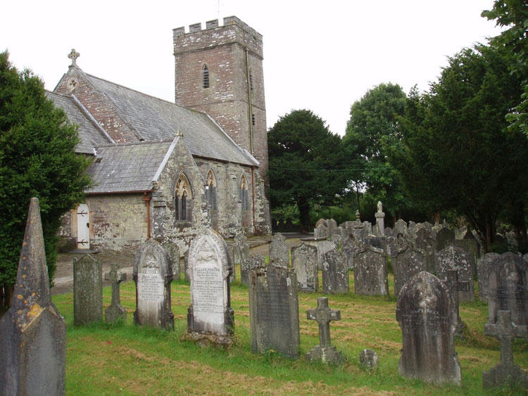 St. Llawddog’s church in Cilgerran