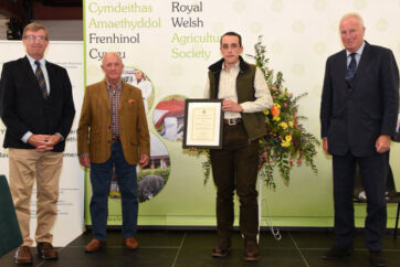 RWAS Student of the Year awarded at recent AGM & Awards Ceremony