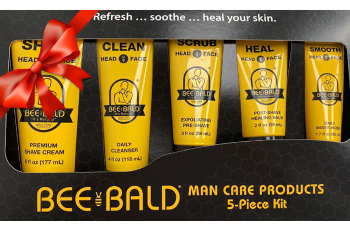 5 Piece Skin Care Kit from Bee Bald