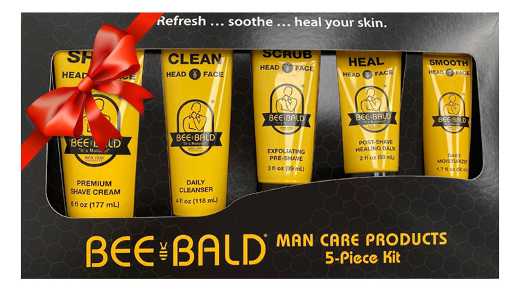 5 Piece Skin Care Kit from BEE BALD