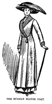 Russian Blouse Coat - Abergavenny Chronicle