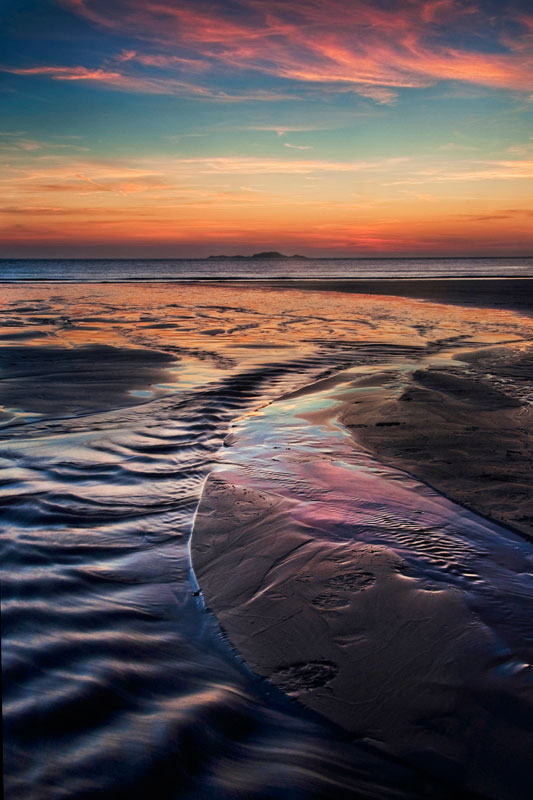 Sunset Whitesands Bay