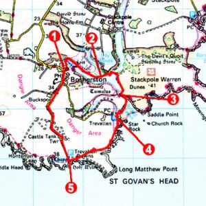 Walking In Wales - Map Walking In Wales - Map
