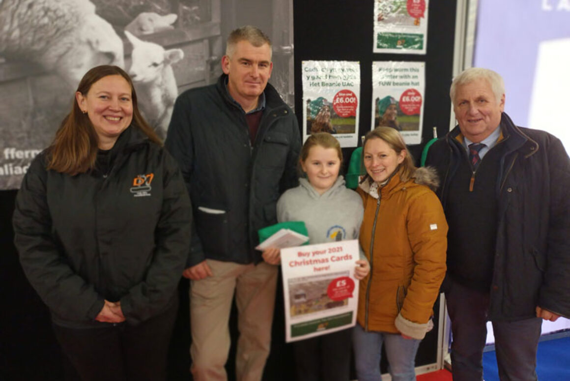 The Winners of the Farmers’ Union of Wales Christmas Card Competition