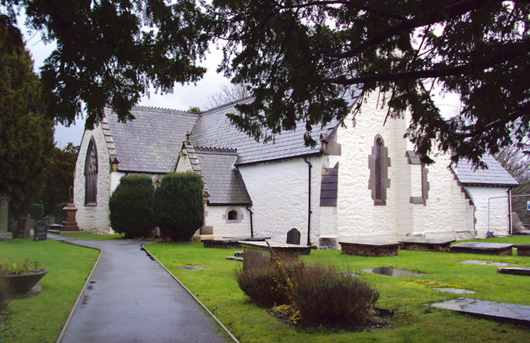 St Digain’s Church, Llangernyw