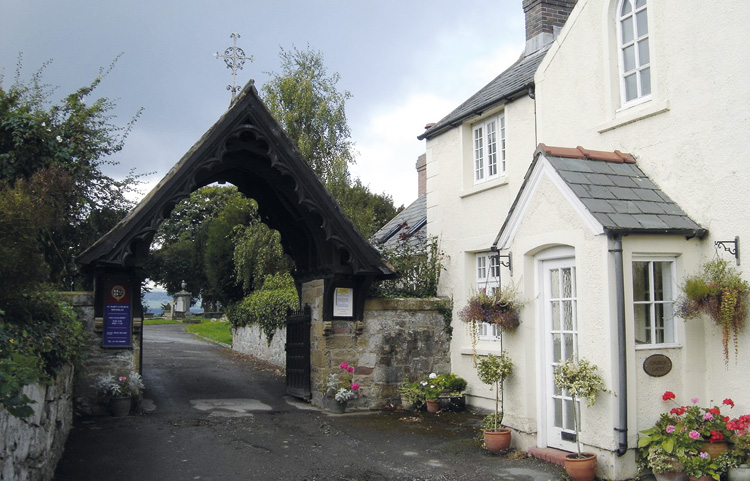 Entrance to Church and Lychgate Entrance to Church and Lychgate
