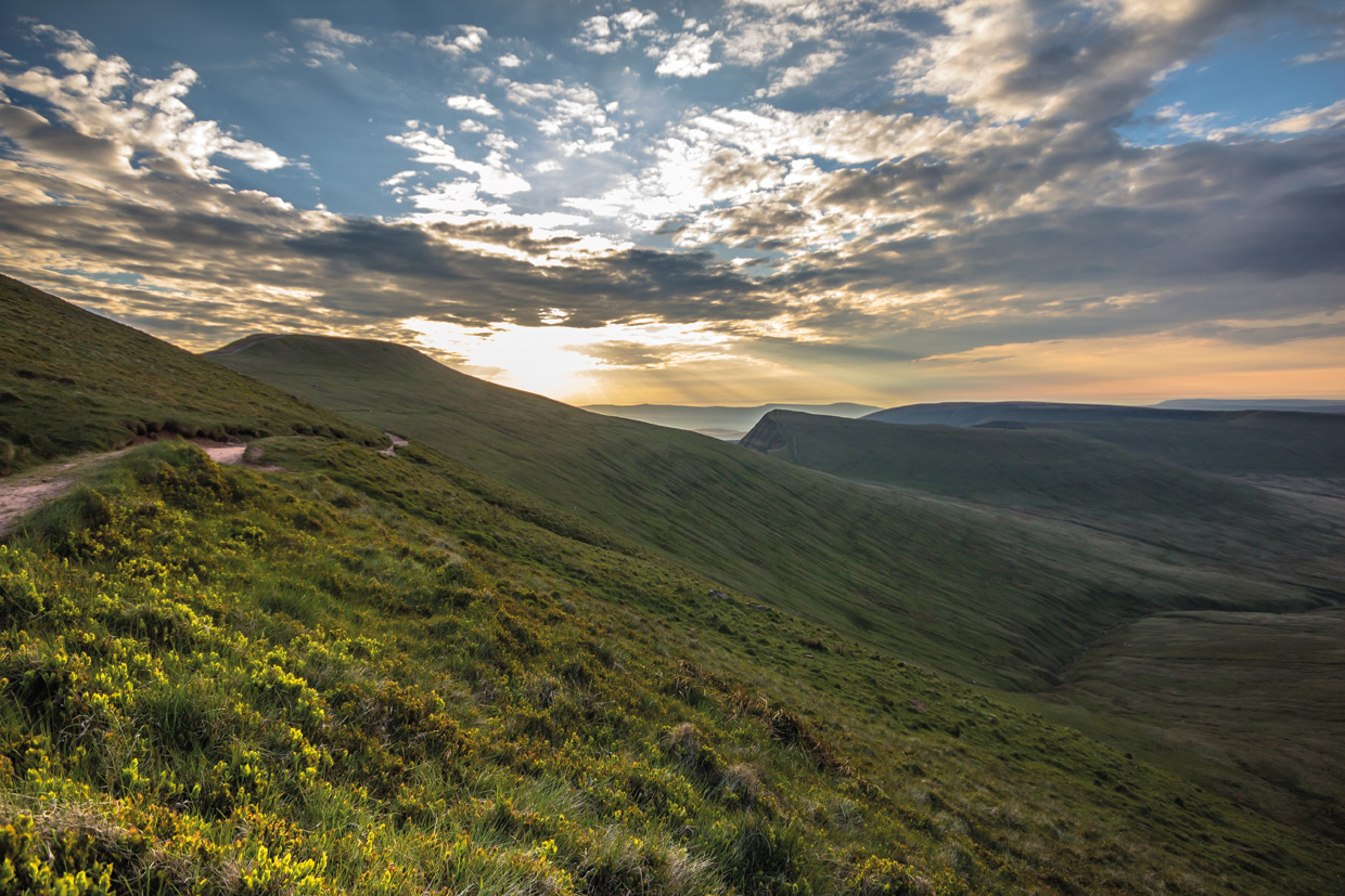 Brecon Beacons sunrise Brecon Beacons sunrise