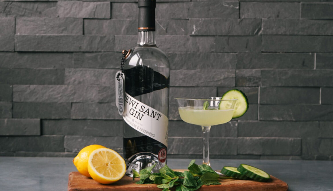 Mixing up a cocktail for St David’s Day