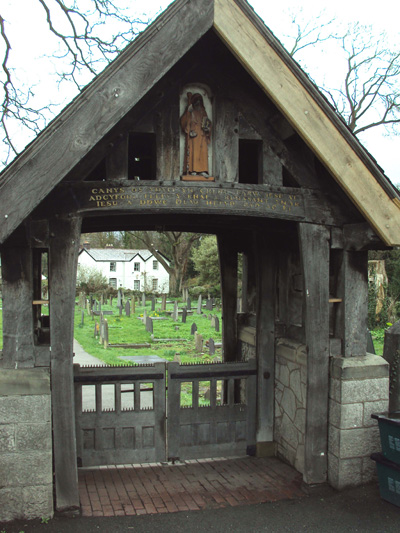 Lychgate to St Cynbryds Church