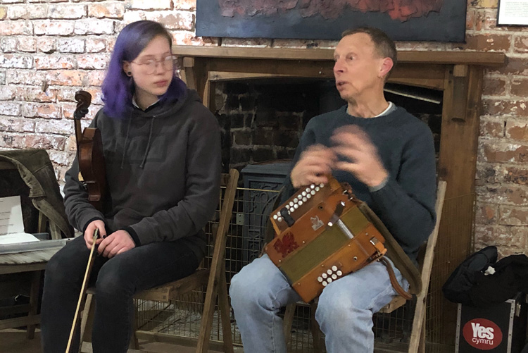 St David’s Day celebrated with a collaborative cultural evening at the Llanfyllin Workhouse