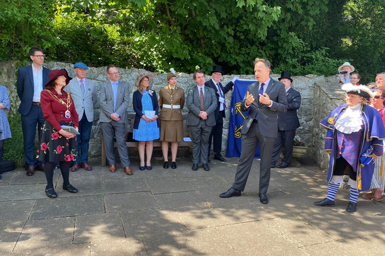 Hungarians flock to Montgomery as Welsh town celebrates poetic ties to Hungary