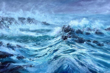 Pembrokeshire artist to launch new paintings collection at Jubilee Weekend Open Studio event