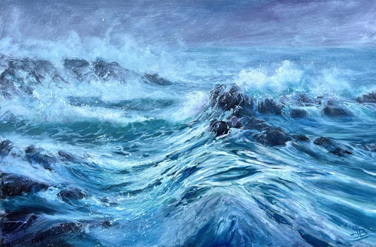 Pembrokeshire artist to launch new paintings collection at Jubilee Weekend Open Studio event