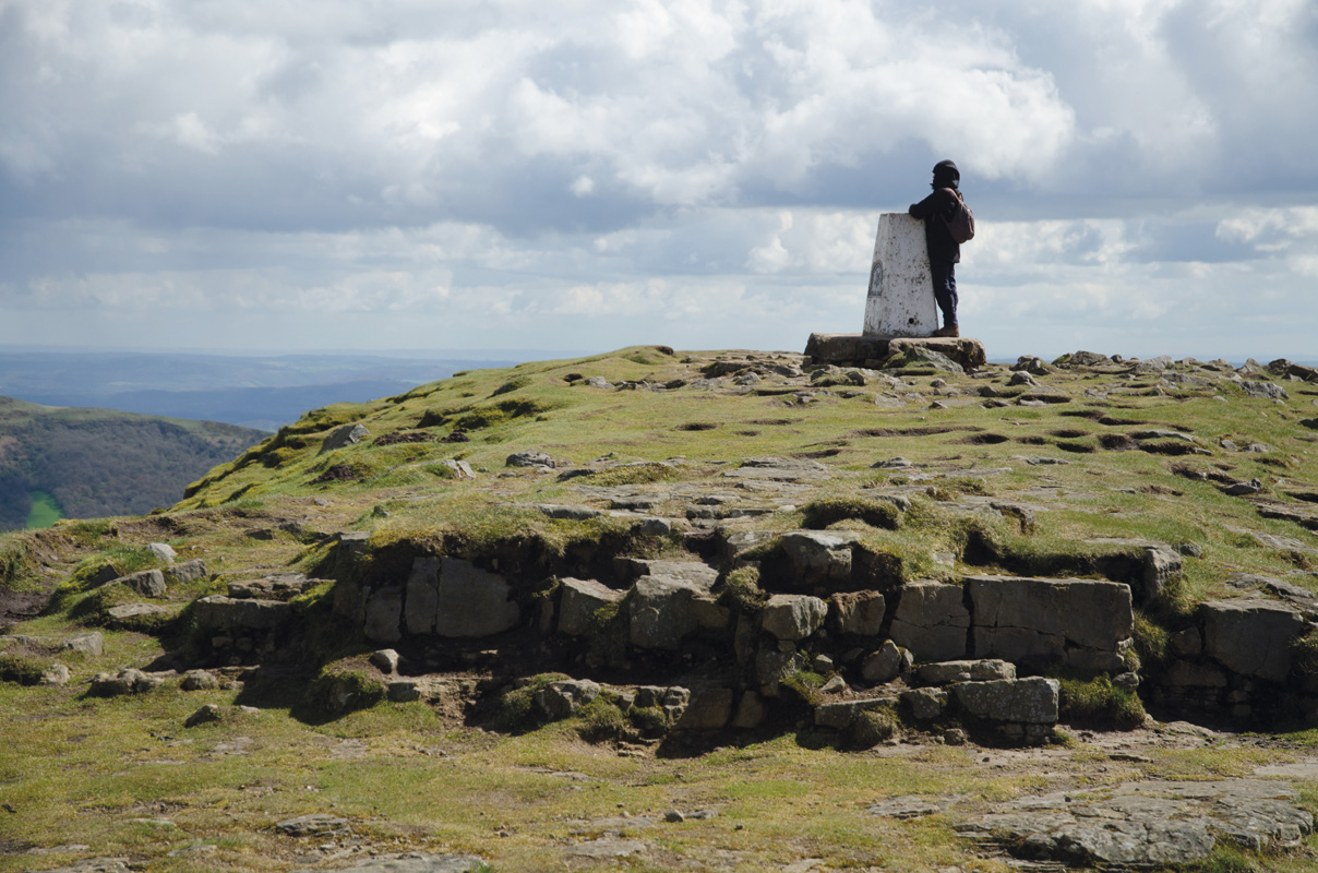 Walking in Wales - Abergavenny