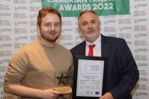Music school apprentice hits top note to win “Outstanding Individual” award