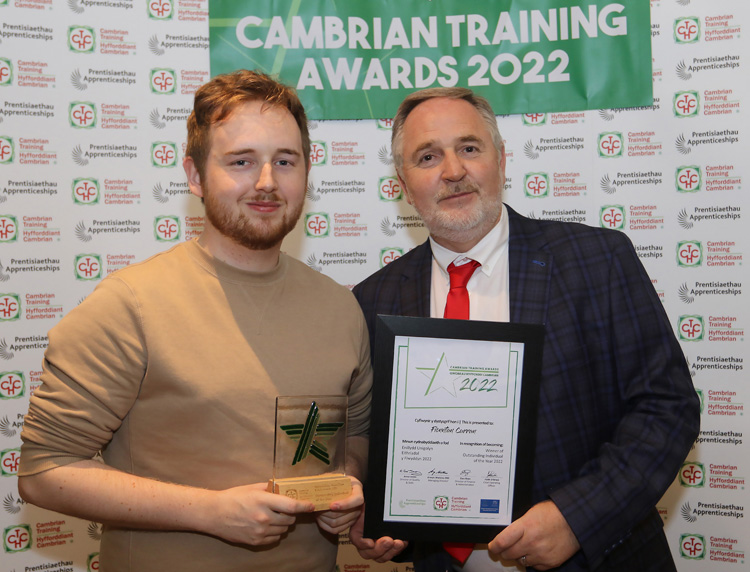 Music school apprentice hits top note to win “Outstanding Individual” award