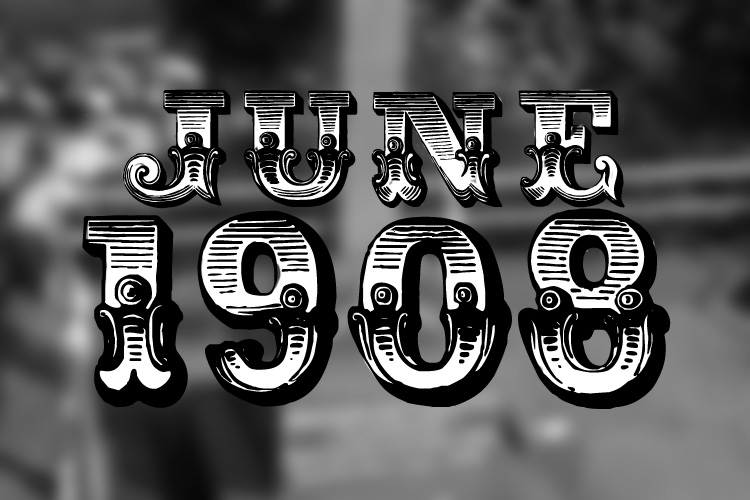 June 1908 Allen Raine
