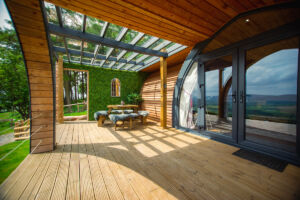 Glamping offers you a holiday that can be more eco friendly