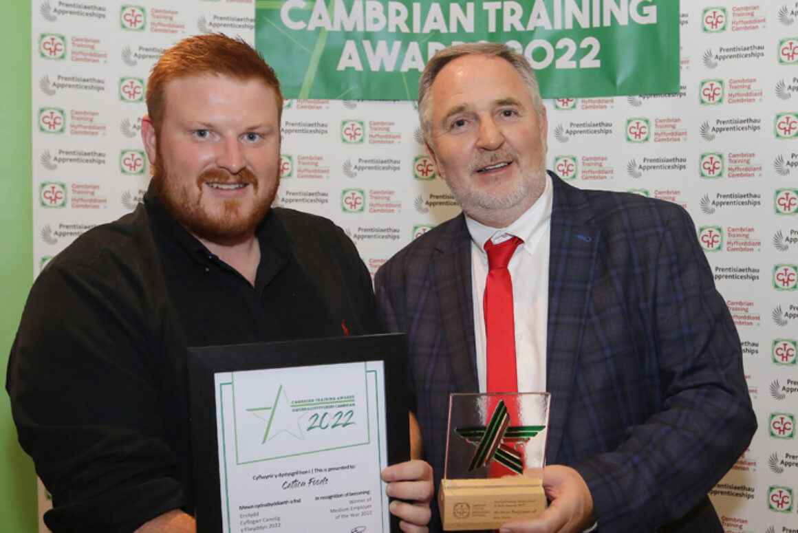West Wales Meat Processing Business Collects Training Award