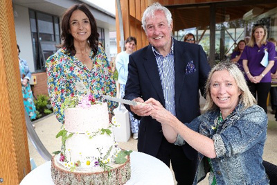 Sir Gareth Edwards Celebrates The Opening Of Horatio’s Garden Wales