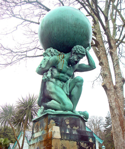 Hercules statue by William Brodie