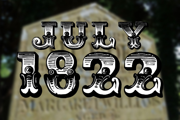 July 1822, The Cambrian Newspaper