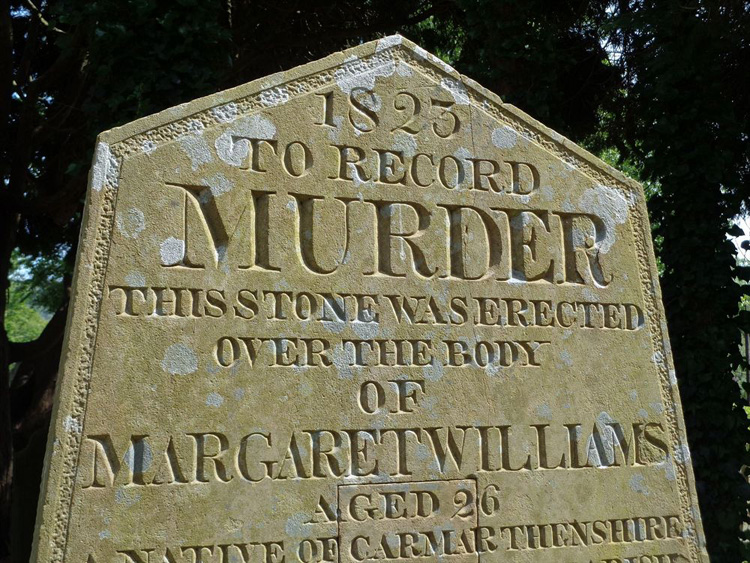 Murder stone, Cadoxton