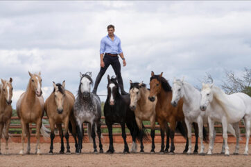 Atkinson Action Horses stunt team headlines as Llanfyllin Show returns