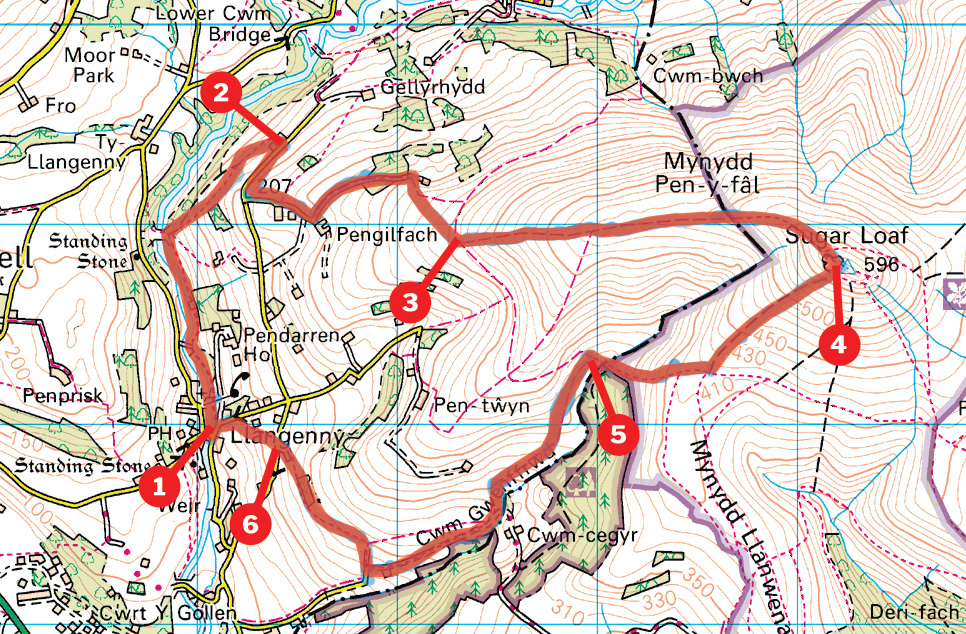 Sugar Loaf - Brecon Beacons