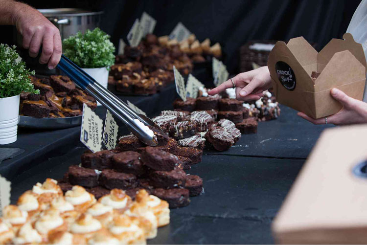 Tea and Cake at the Brecon Beacons Food Festival