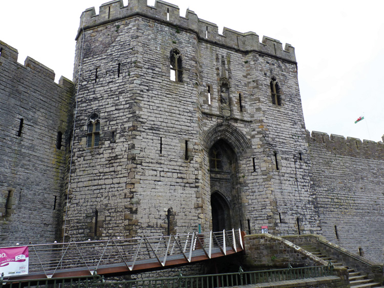 Kings Gate, Caernarfon Castle