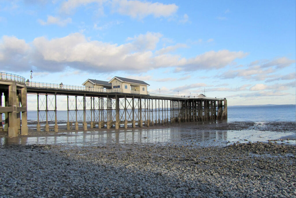 Promenading Over the Waves in South Wales