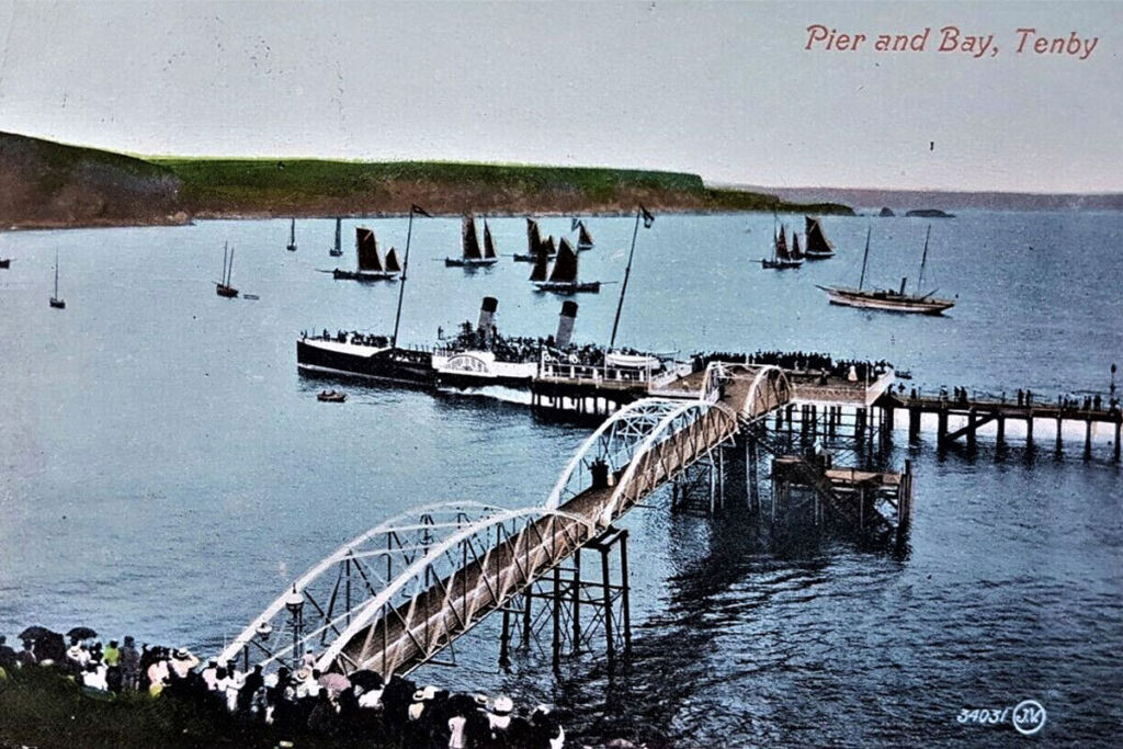 Promenading Over the Waves in South Wales