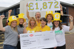 Company’s Cambrian Way Path virtual walk raises £1,872 for Marie Curie