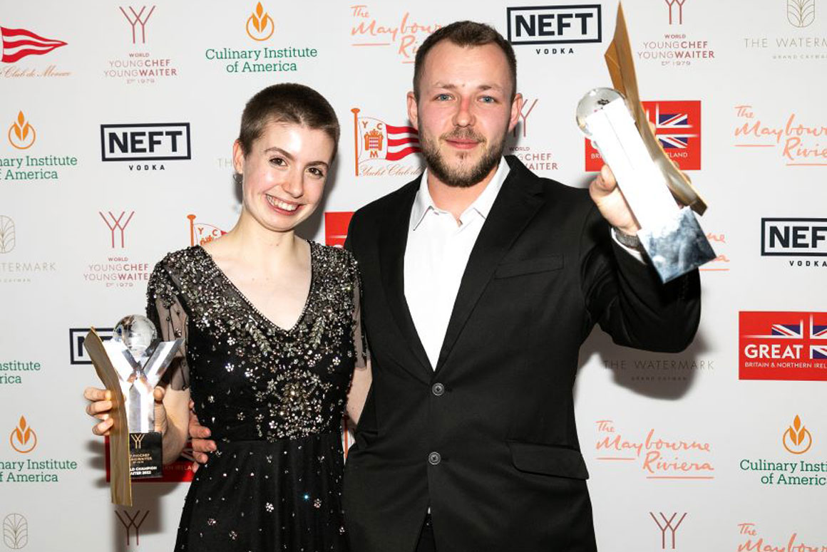 Welsh hospitality duo are world champions