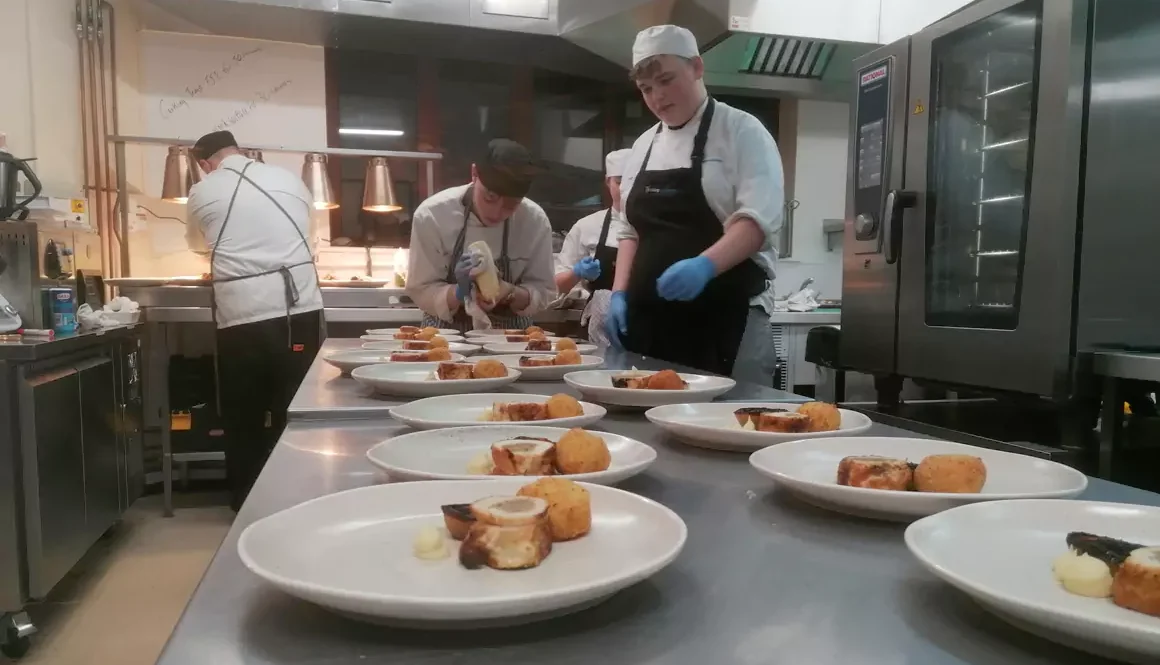 Fusing cuisine with performance is a first for Coleg Ceredigion