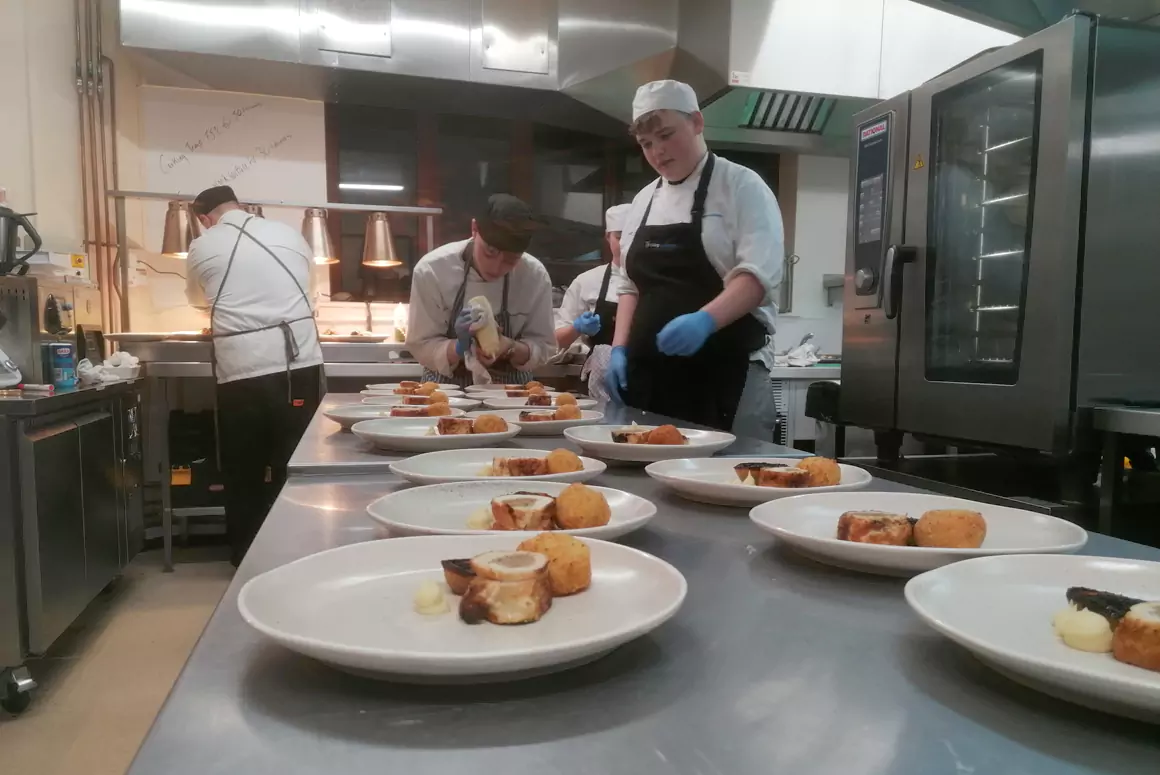 Fusing cuisine with performance is a first for Coleg Ceredigion