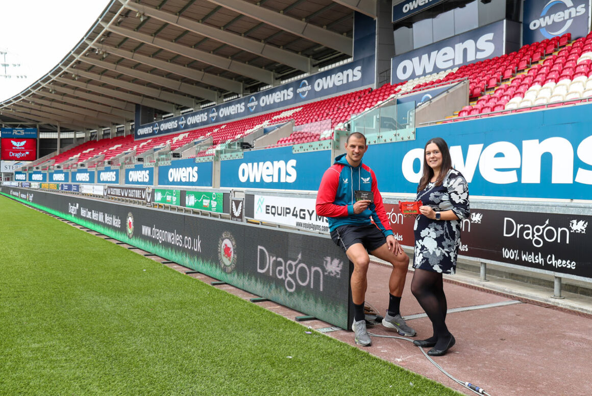 Scarlets Team Up with South Caernarfon Creameries